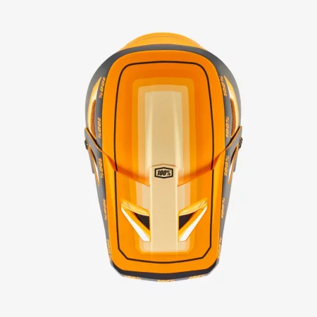 100% helma STATUS - oranžová - Velikost: XS