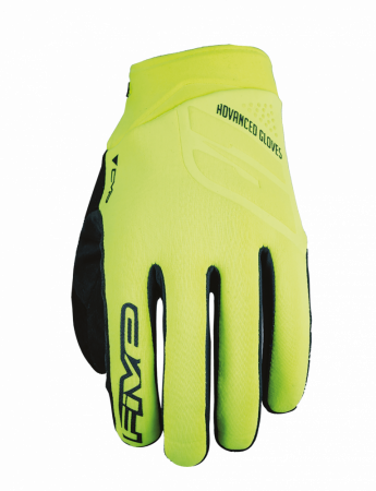 Zimní MTB rukavice Five Gloves Winter Neo Yellow Fluo - Velikost: M