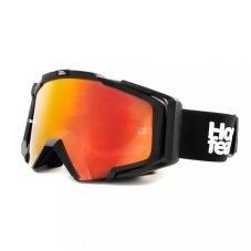 MTB brýle Horsefeathers Patriot - black/mirror red