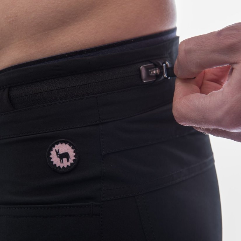 FT MEN'S RIDER SHORTS TRUE BLACK L - Barva: černá, Velikost: L