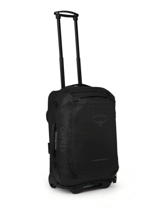 OSPREY CESTOVNÍ TAŠKA TRANSPORTER WHEELED DUFFEL 40 RAVEN BLACK (10006337)