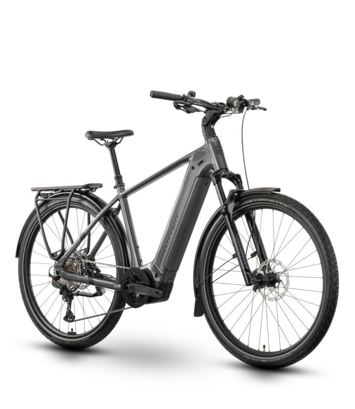 Trekingové elektrokolo Raymon Tahona Ultra Diamond Grey