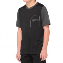 100% dětský dres RIDECAMP Youth - černý