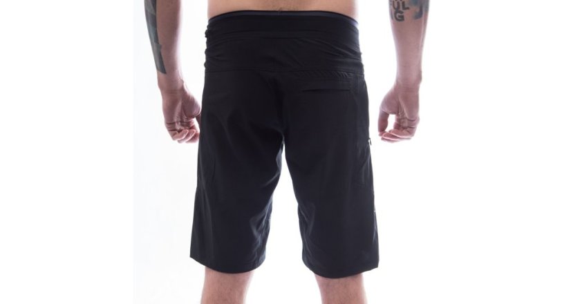 FT MEN'S RIDER SHORTS TRUE BLACK L - Barva: černá, Velikost: L