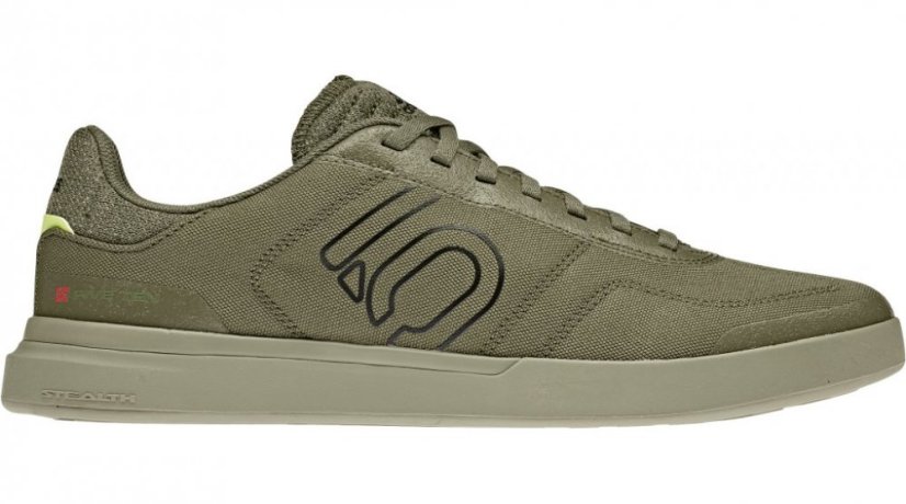 Cyklistická obuv Five Ten Sleuth DLX Canvas Focus Olive