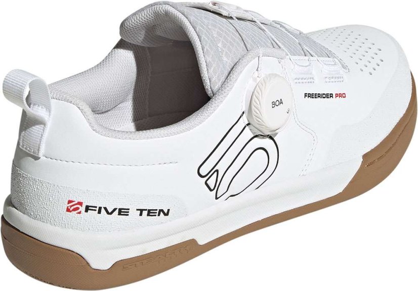 Cyklistické boty Five Ten Freerider PRO BOA White / Black / Red