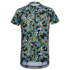 Dětský dres Silvini CD1434 Scrivia, růžová, fialová, zelená