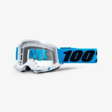 Sjezdové brýle 100% ACCURI 2 JUNIOR Clear Lens - modrobílé