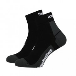 Cyklistické ponožky Horsefeathers Cadence Socks Black