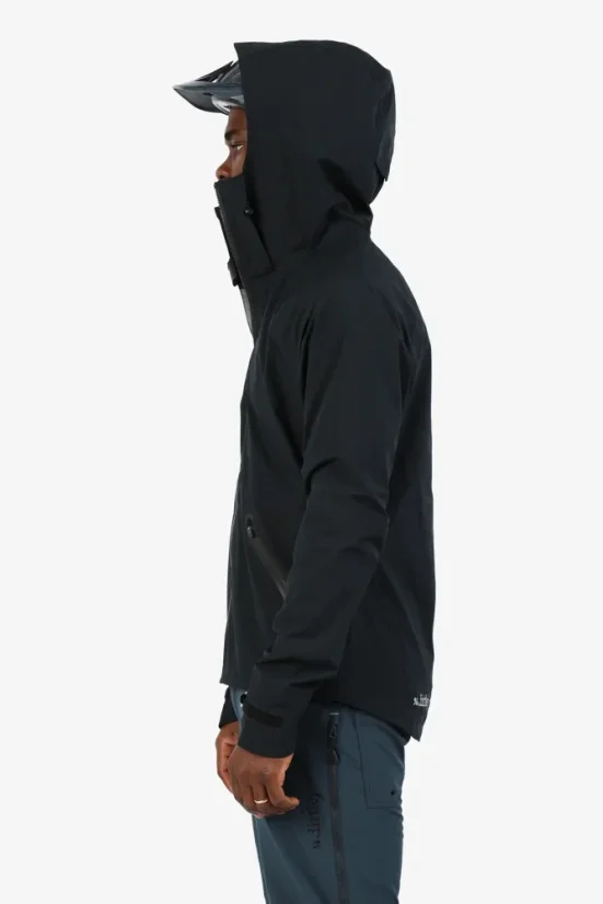 Voděodolná cyklistická bunda Dirtlej Weathershield Waterproof Black - Velikost: XL