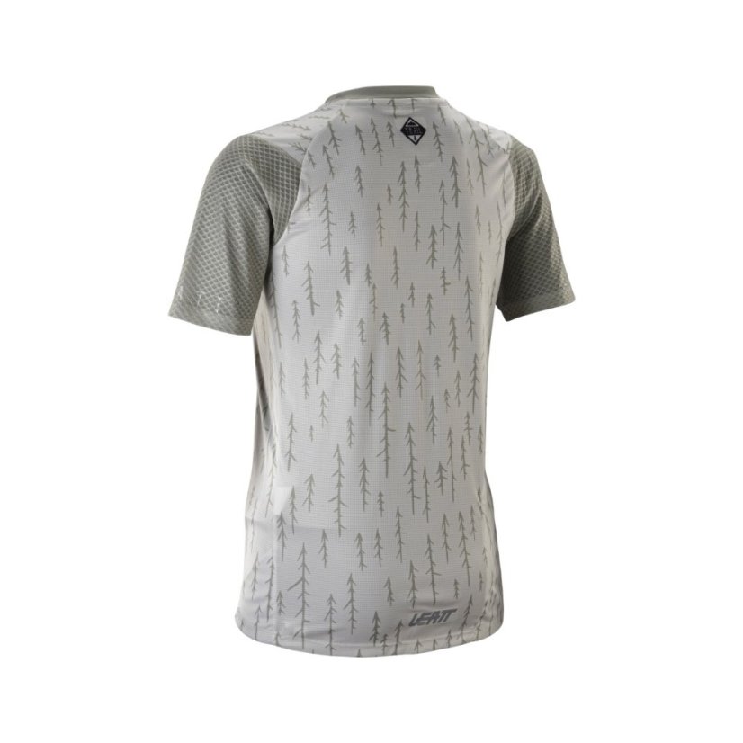 LEATT dres krátky rukáv MTB Trail 3.0 Women , Trails White - Varianta: XS / EU34 / UK6 / US2