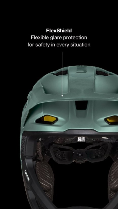 UVEX HELMA REVOLT ALL BLACK (S4100620100) - Veľkosť: 52-57