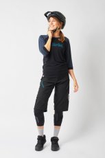 Dámske cyklo kraťasy Dirtlej Trailscout Summer Ladies -  black / turq