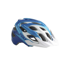Cyklistická XC přilba Kali Protectives Chakra Plus, bílá, modrá