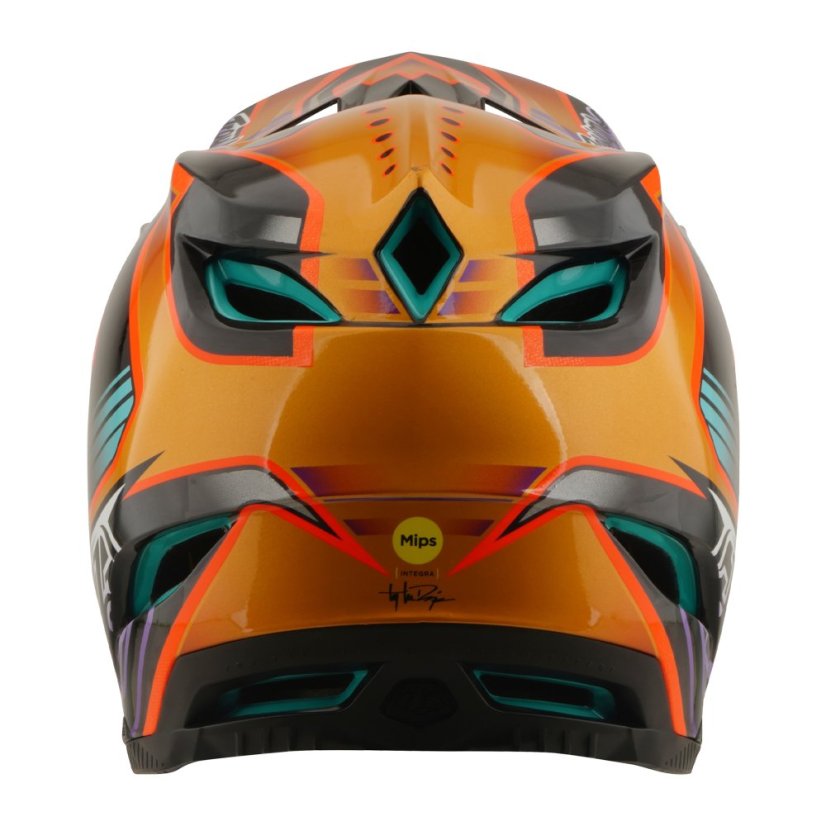 TLD HELMA D4 CARBON MIPS CREST GOLD (13901700) - Velikost: XS