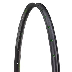 SPANK Flare 24 Vibrocore Rim, 700c/29", 28H, Black