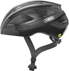 Cestná cyklistická helma Abus Macator Mips Shiny Black - čierna