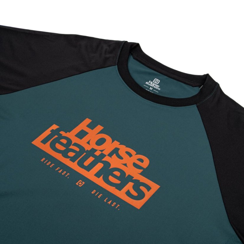 Bike dres Horsefeathers Spike - petrol/black
