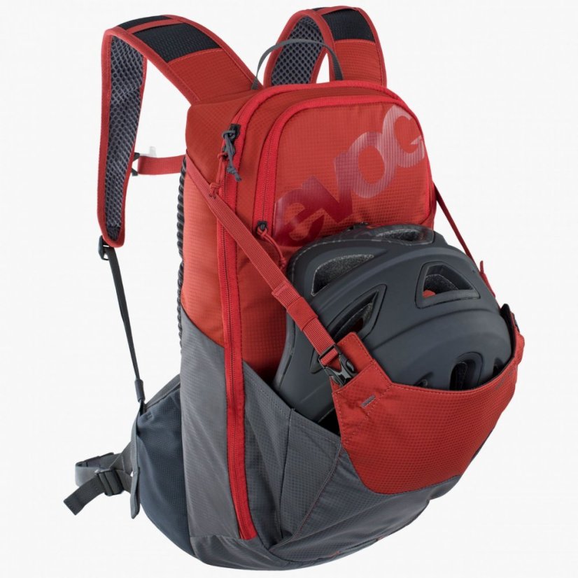 Evoc Ride 12 + Hydration Blader 2 Chilli Red Carbon