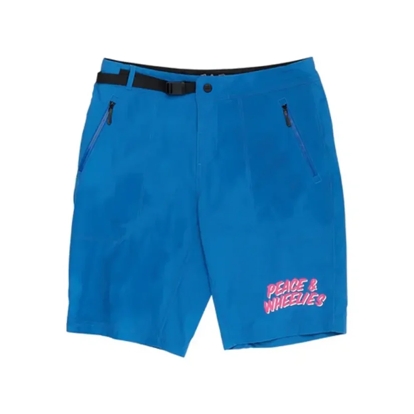 TLD KRAŤASY S VLOŽKOU SKYLINE TRAIL SHORT WASHED OUT COBALT (28614401) - Velikost: 30