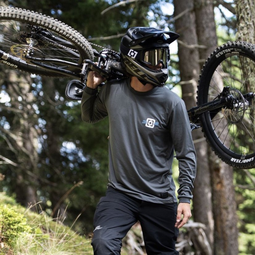 Bike triko Horsefeathers Fury LS - castlerock