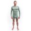 SENSOR MERINO AIR pánské triko dl.rukáv basil green S - Barva: zelená, Velikost: S