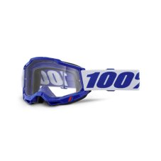 Sjezdové brýle 100% ACCURI 2 OTG Goggle - Blue - Clear Lens