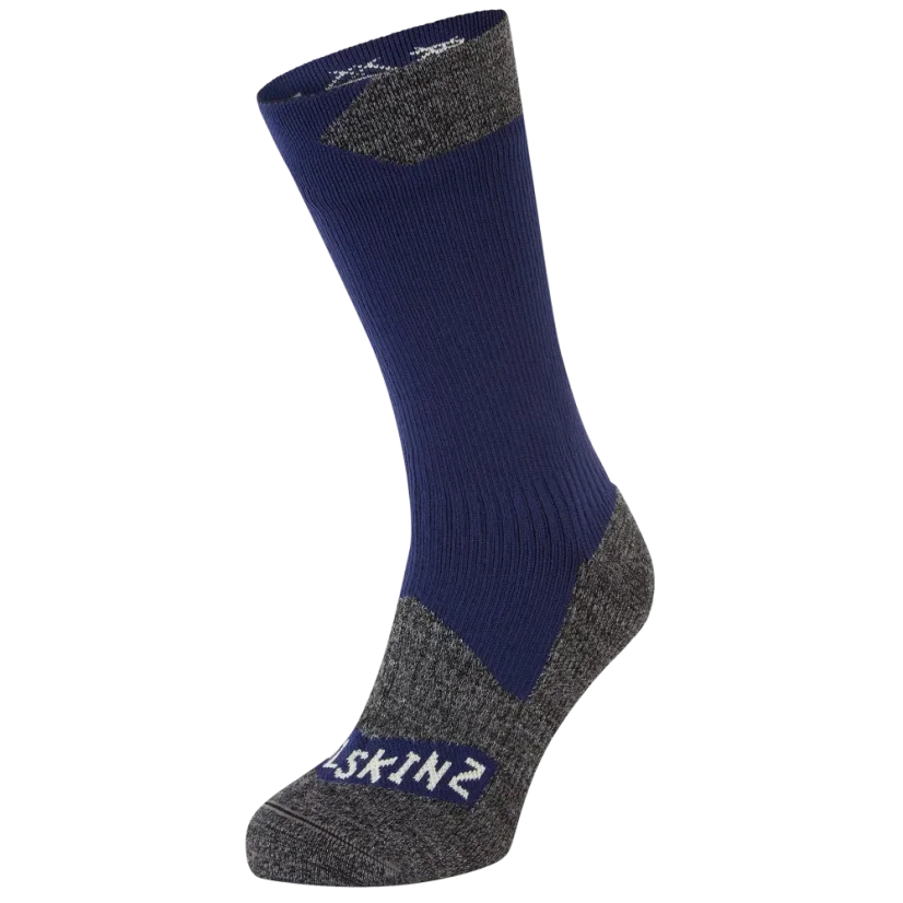 Voděodolné ponožky Sealskinz Raynham Grey/Blue