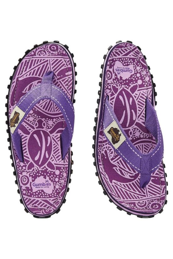 Žabky Gumbies Classic Purple Signature