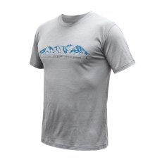 SENSOR MERINO ACTIVE MOUNTAINS pánské triko kr.rukáv šedá XL