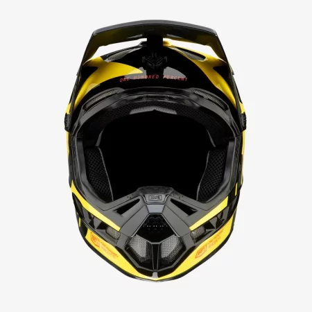 100% helma AIRCRAFT COMPOSITE - žlutá - Velikost: M