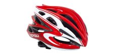 Cyklistická helma Kali LOKA crystal red white, červená bílá