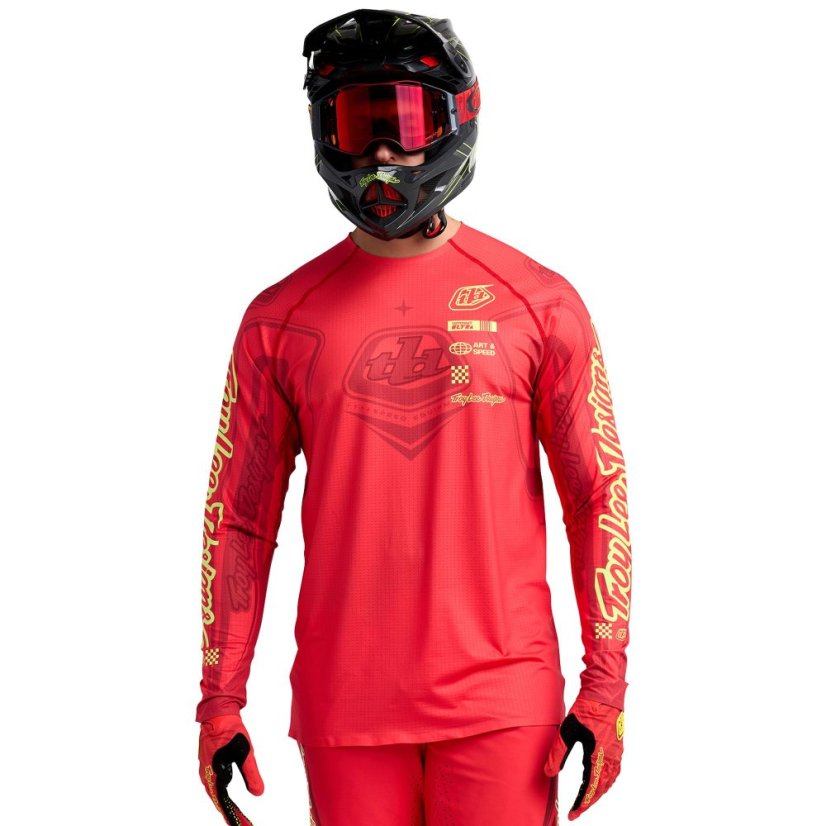TLD DRES S DLOUHÝM RUKÁVEM SPRINT ULTRA GHOSTWING INFRA RED (35614900) - Veľkosť: S