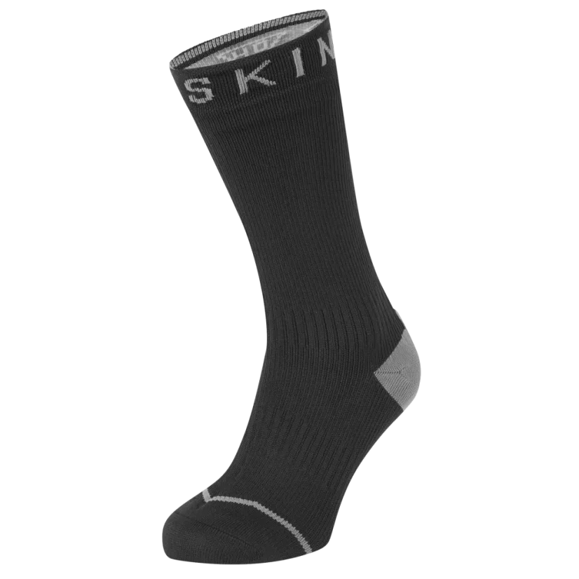 Voděodolné ponožky Sealskinz Briston Black Grey