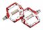 MTB Flat pedále Xpedo Faceoff 18 White Red