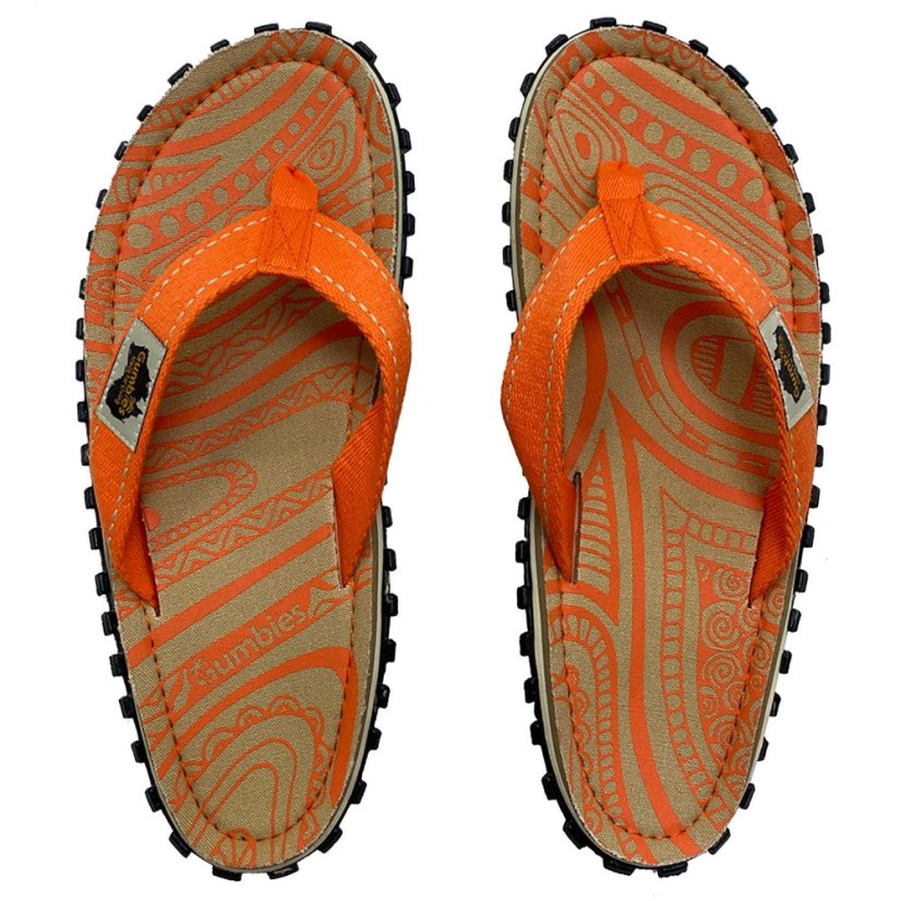 Žabky Gumbies Native - oranžové