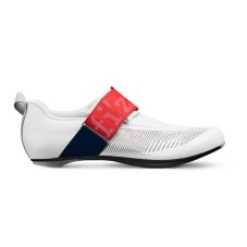 FIZIK TRETRY TRANSIRO HYDRA AEROWEAVE CARBON WHITE / RED - BLUE (TRR2PAR1K20RB)