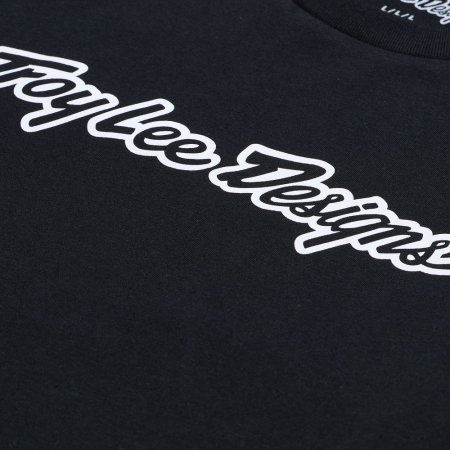 TLD TRIKO S DLOUHÝM RUKÁVEM SIGNATURE BLACK (72991701) - Velikost: S