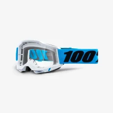Sjezdové brýle 100% ACCURI 2 JUNIOR Clear Lens - modrobílé