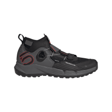 Cyklistické topánky Five Ten Trailcross Pro Clip-In SPD dámske Grey Five / Core Black / Red