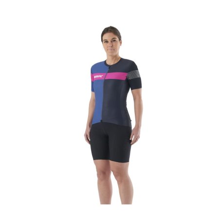 MAVIC DÁMSKÝ DRES S KRÁTKÝM RUKÁVEM KSYRIUM PRO DEEP BLUE (T000596) - Velikost: XS