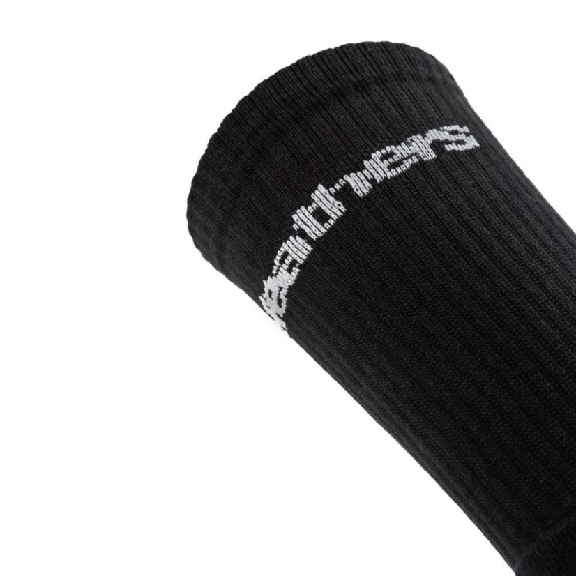 Dámské cyklo ponožky Horsefeathers Delete Premium Wmns 3Pack - black