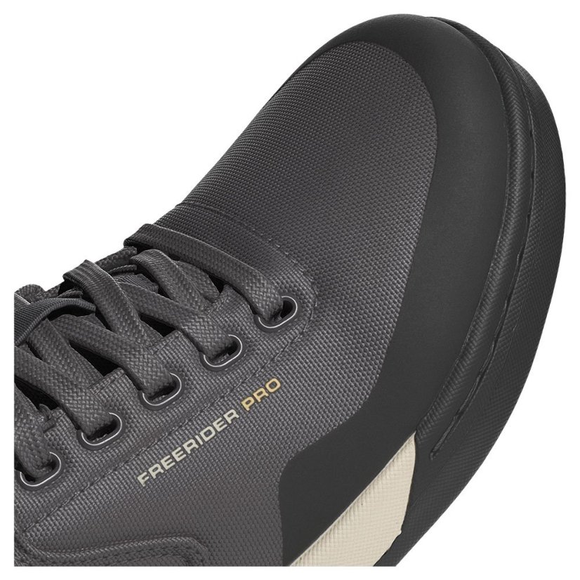 Cyklistická obuv Five Ten Freerider Pro Canvas Charcoal / Carbon / Oat