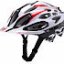 Cyklistická XC přilba Kali Protectives Maraka, bílá, černá, červená - Velikost: S/M