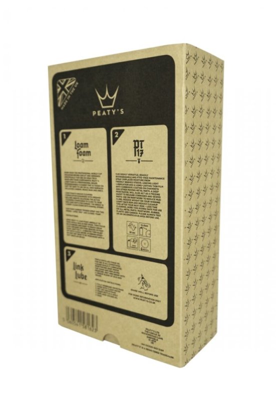 PEATY'S GIFT PACK - WASH PROTECT LUBRICATE