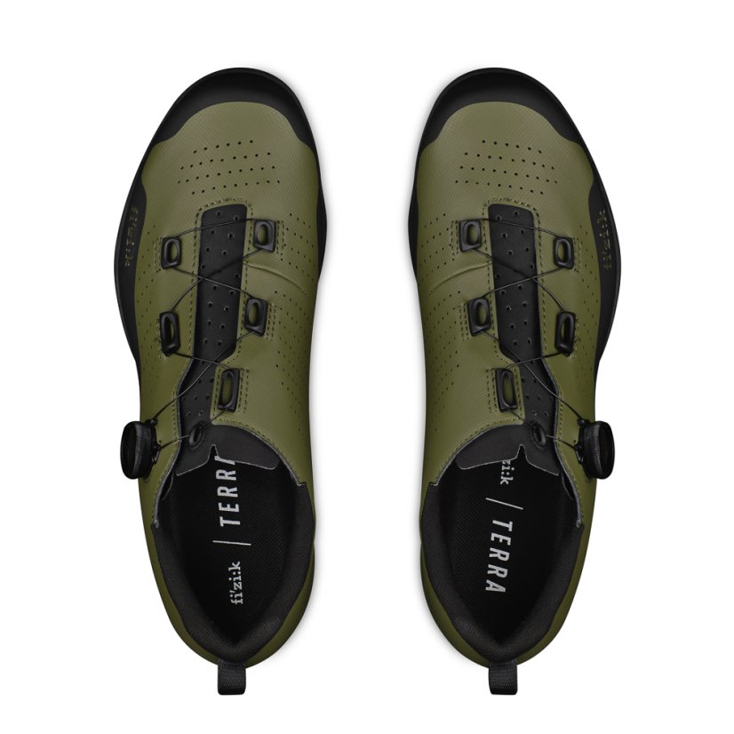 FIZIK TRETRY TERRA ATLAS ARMY - BLACK (TEX5BPR1R6110) - Veľkosť: 42,5