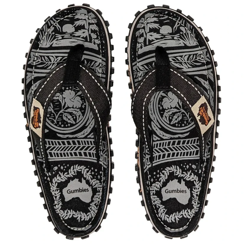 Žabky Gumbies Classic Midnight Black