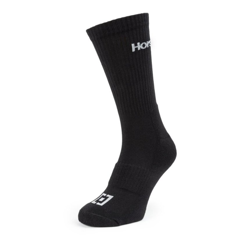 Cyklo ponožky Horsefeathers Delete Premium 3Pack - black