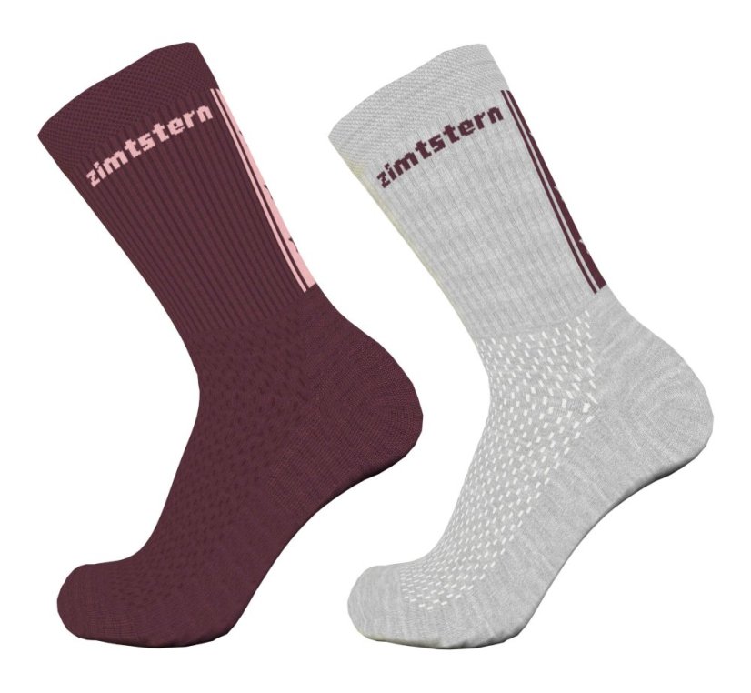 Zimtstern Starsockz 2-Pack - grey