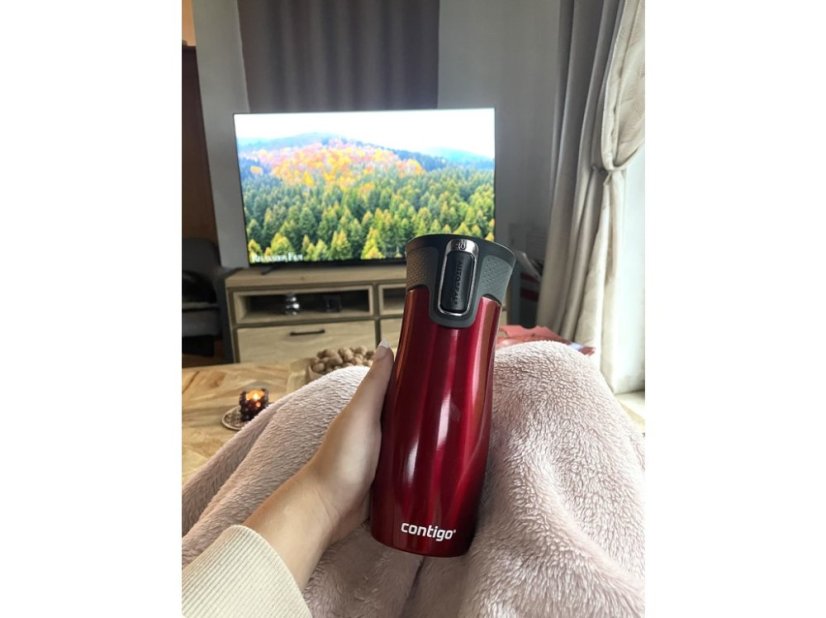 Contigo Termohrnek West Loop 470 ml, Red
